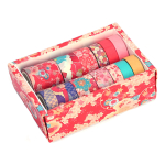 Set X12 Cinta Adhesiva Decorativa De Papel Washi Tape - Imagen 4