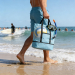 Bolsa De Playa Picnic Paseo Con Conservadora Incluida 2 En 1 - Imagen 9