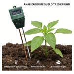 Medidor De Humedad Plantas Suelo Ph Luz 3 En 1 - Imagen 3