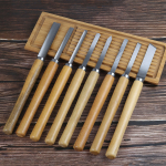 Gubia Para Torno De Madera Juego 8 Piezas Iluminaras - Imagen 3