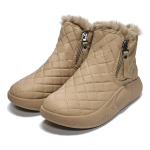 Bota Invierno Abrigadas Botita Calentita Nieve Con Piel - Imagen 2