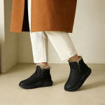 Bota Invierno Abrigadas Botita Calentita Nieve Con Piel - Imagen 17