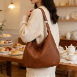 Bolso Cartera De Hombro Para Mujer Cuero Pu Gran Capacidad - Imagen 13