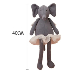 Peluche Muñeco Elefante Animales Danza Niñas Juguete - Imagen 2