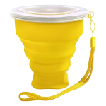 Vaso De Silicona Plegable Con Tapa Libre Bpa - Imagen 46