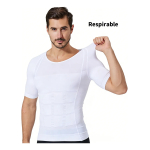 Camiseta Moldeadora Corrector Postura Reductora Deportiva - Imagen 18