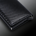 Porta Tarjetas De Metal Rfid Cuero Sintetico - Imagen 23