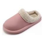 Pantufla Gomón Abierta Abrigo Invierno Calentita Cálida Lisa - Imagen 7
