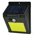 Foco Luz Led Solar Exterior 20 Led Con Sensor De Movimiento