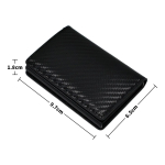 Porta Tarjetas De Metal Rfid Cuero Sintetico - Imagen 41