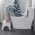 Banquito Para Inodoro Mejora Postura Mayor Facilidad - Imagen 9