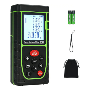 Medidor Distancia Laser Digital 60 Metros Con Estuche