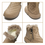 Bota Invierno Abrigadas Botita Calentita Nieve Con Piel - Imagen 18