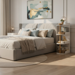 Mesa De Noche Organizador De 4 Estantes Para Dormitorio - Imagen 2