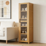 Biblioteca Organizador 5 Estantes Con Puerta De Acrílico - Imagen 9