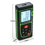 Medidor Distancia Laser Digital 60 Metros Con Estuche - Imagen 2