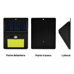 Foco Luz Led Solar Exterior 20 Led Con Sensor De Movimiento - Imagen 4