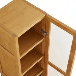 Biblioteca Organizador 5 Estantes Con Puerta De Acrílico - Imagen 5