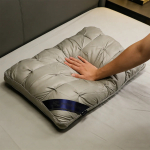 Almohada Algodon Calidad Hotel 5 Estrellas Ergonomica Cuello - Imagen 7