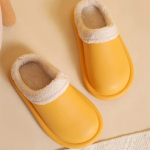 Pantufla Gomón Abierta Abrigo Invierno Calentita Cálida Lisa - Imagen 6