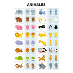 Juego Cartas Cognitivo Montessori Niños Varios Diseños - Imagen 8