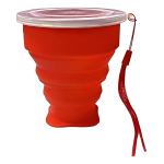 Vaso De Silicona Plegable Con Tapa Libre Bpa - Imagen 25
