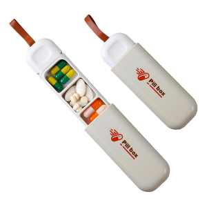 Pastillero Organizador 3 Compartimentos Gran Capacidad