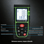 Medidor Distancia Laser Digital 60 Metros Con Estuche - Imagen 5