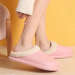 Pantufla Gomón Abierta Abrigo Invierno Calentita Cálida Lisa - Imagen 21