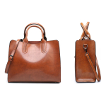 Bolso Cartera Mujer Vintage Simple Elegante Gran Capacidad - Imagen 19