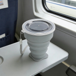 Vaso De Silicona Plegable Con Tapa Libre Bpa - Imagen 31