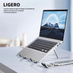 Soporte Ajustable Laptop Notebook Aluminio 165x240x150 Mm - Imagen 4
