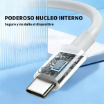 Cable Cargador Compatible iPhone Tipo Usb C 1 Metro - Imagen 3