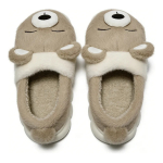 Pantufla Alta Unisex Con Interior De Corderito Diseño Osito - Imagen 8