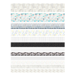 Set X12 Cinta Adhesiva Decorativa De Papel Washi Tape - Imagen 10