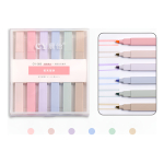 Pack X 6 Marcadores Resaltadores P/estudiar - Punta Biselada - Imagen 15