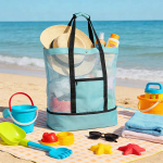 Bolsa De Playa Picnic Paseo Con Conservadora Incluida 2 En 1 - Imagen 7