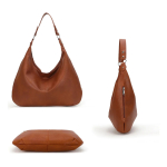 Bolso Cartera De Hombro Para Mujer Cuero Pu Gran Capacidad - Imagen 4