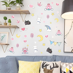Vinilo Decorativo Infantil Kawaii Cute Variado Pared Sticker - Imagen 2