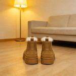 Pantubotas Mujer Plataforma Corderito Invierno - Imagen 6