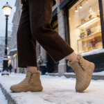 Bota Invierno Abrigadas Botita Calentita Nieve Con Piel - Imagen 19