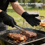 Guantes Calor, Altas Temperaturas, Horno, Parrilla, Fogones - Imagen 8