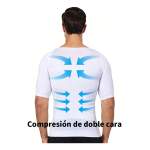 Camiseta Moldeadora Corrector Postura Reductora Deportiva - Imagen 13