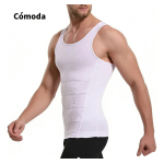 Musculosa Camiseta Faja Reductora Modeladora Hombre Slim - Imagen 8