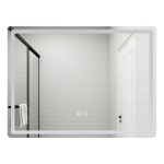 Espejo Para Baño Led 80x60 Antiempañante Táctil 3 Tonos