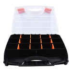 Caja Organizadora 17 Divisiones Para Tornillos Herramientas - Imagen 4