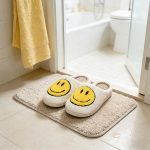 Pantuflas Mujer Peluche Carita Feliz Antideslizantes - Imagen 7