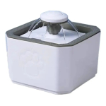 Fuente Dispensador De Agua Automatico Para Mascotas C Filtro Blanco