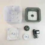 Fuente Dispensador De Agua Automatico Para Mascotas C Filtro Blanco - Imagen 6