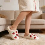 Pantuflas Mujer Invierno Suaves Con Suela Antideslizante - Imagen 7